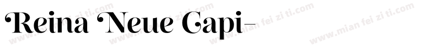 Reina Neue Capi字体转换